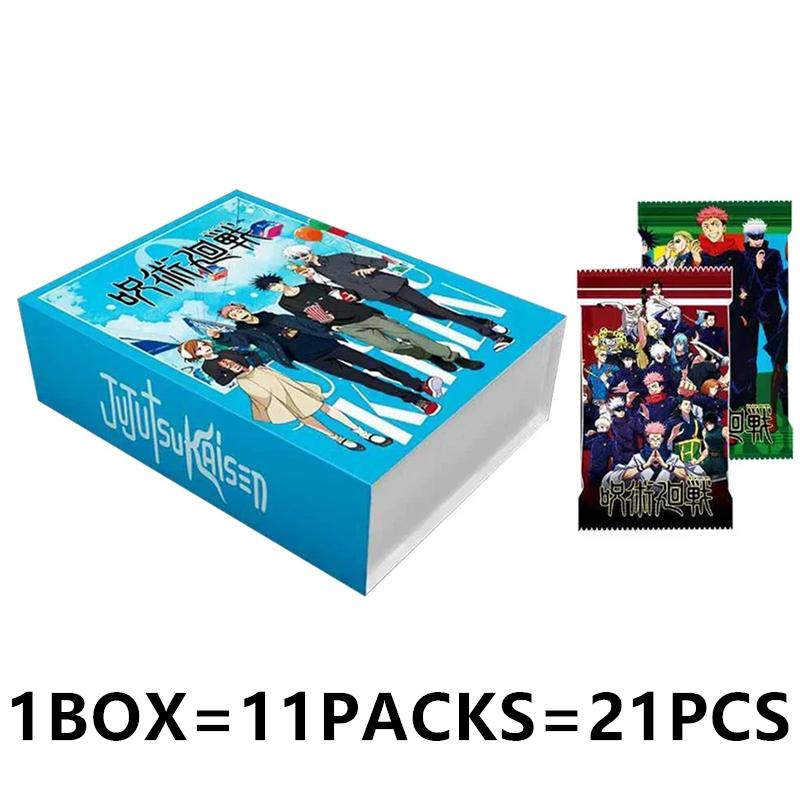 Jujutsu Kaisen Card Warlock Cards Gojo Satoru Fushiguro Megumi Itadori Yuji Cards Anime Peripheral Collection Cards Toy Gift