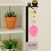 Computer Side Panel Label sticker Remind Memo Pad Message Memo Board Desktop Plastic Holder