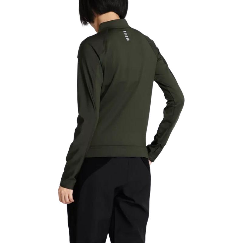 Under Armour Однотонная куртка с воротником-молнией, женские куртки, цвет армейский зеленый 1317295-357