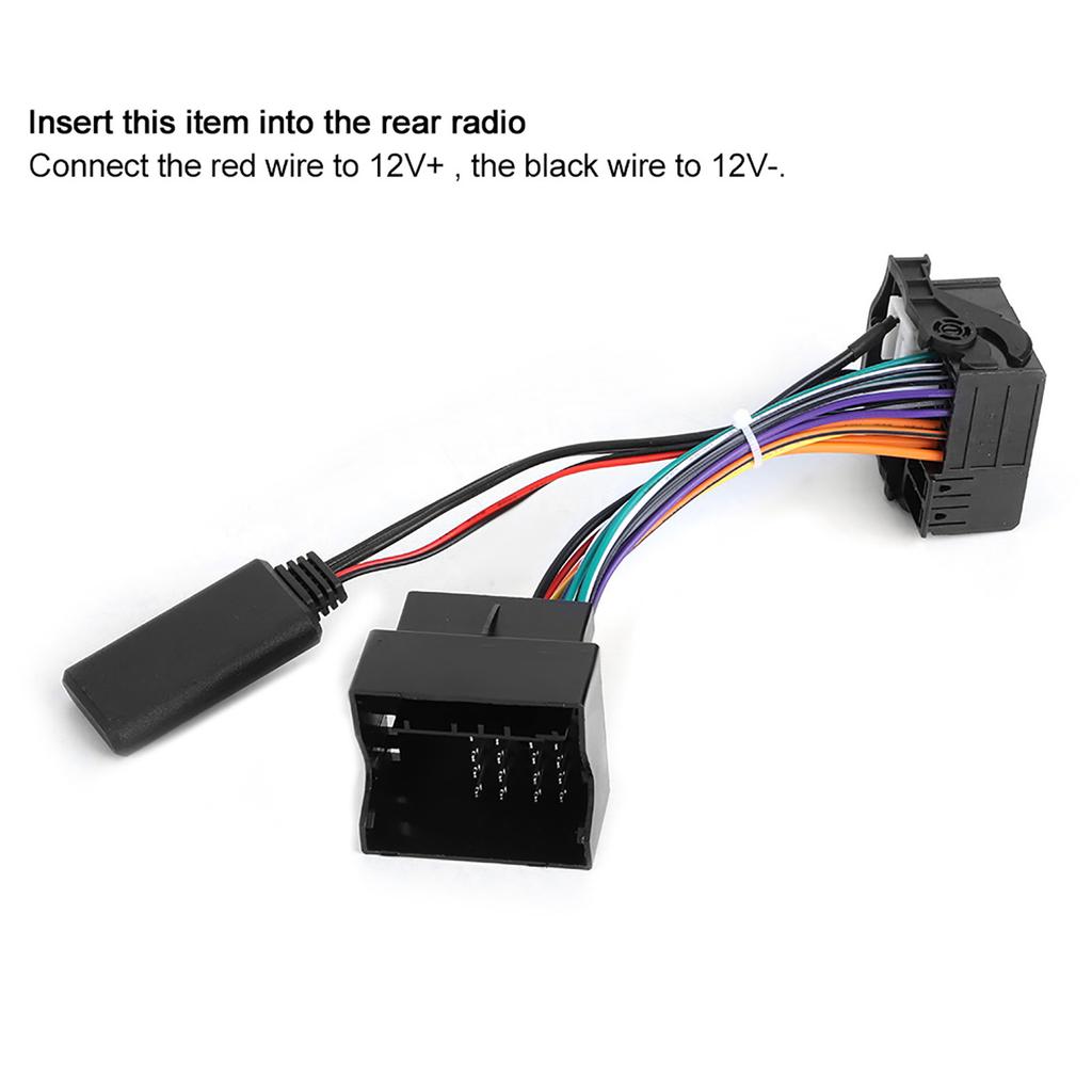 Car Bluetooth Radio Module Aux Cable Adapter Fit for RCD510 300+ 310 RCD210