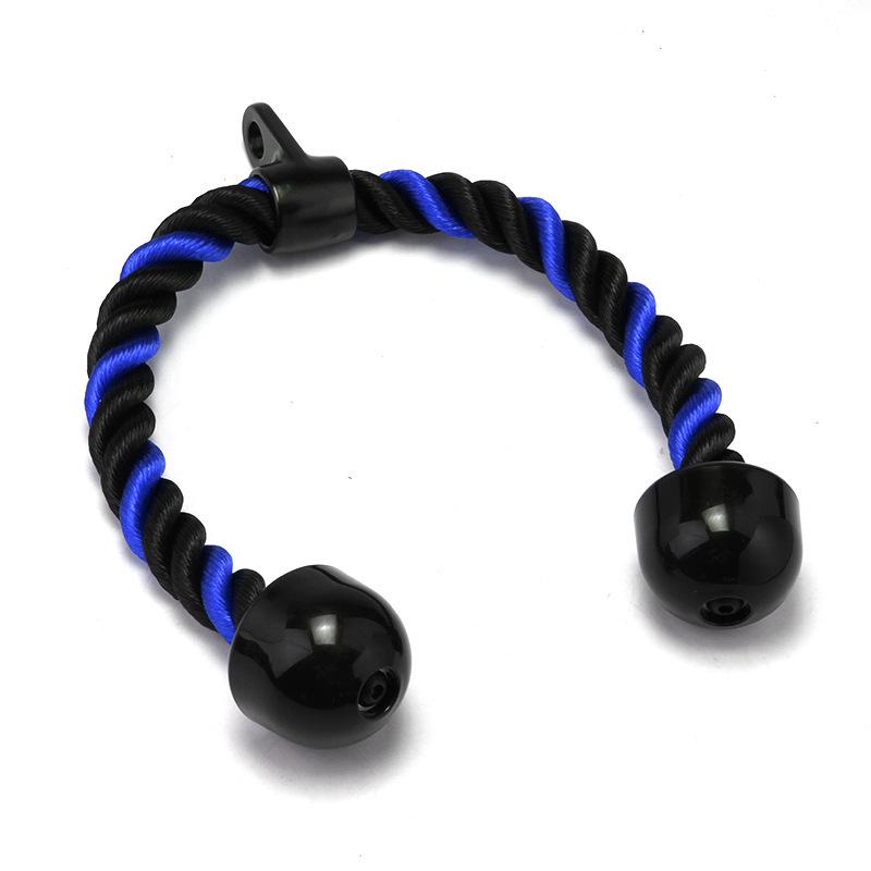 Dual-Head Triceps Trainer Pulldown Rope for Gantry Fitness Equipment