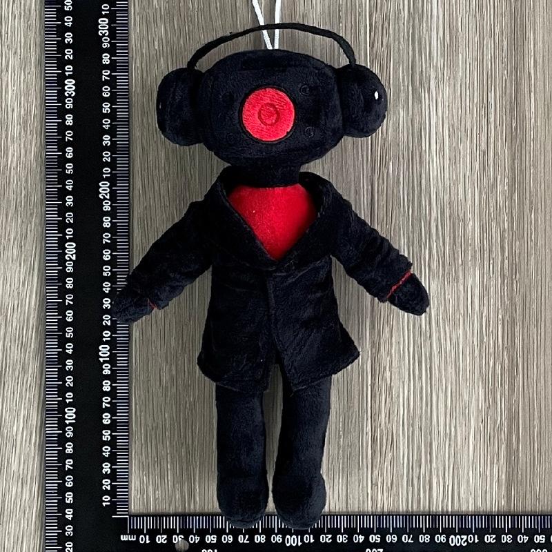 30 см Skibidi Туалет Мягкая плюшевая игрушка Монитор ТВ Фаршированные куклы Шутки игры Реквизит Забавный подарок