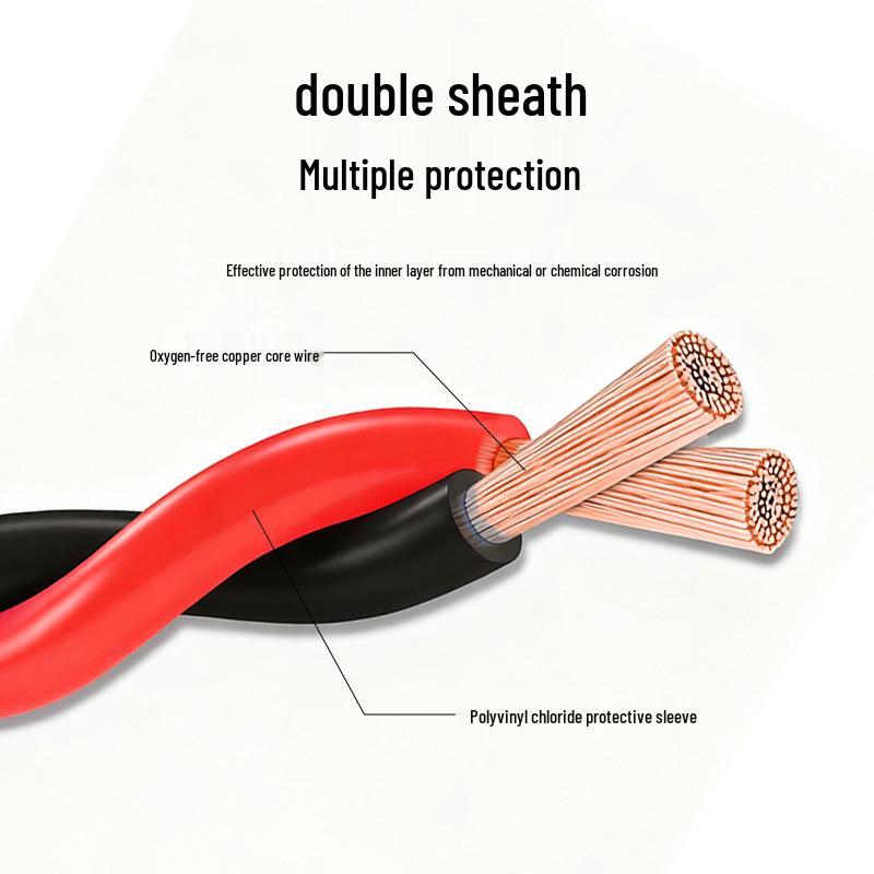 National Standard RVS Double-Core 0.75/1.0/6mm² Pure Copper Multi-Strand Fire Alarm Wire