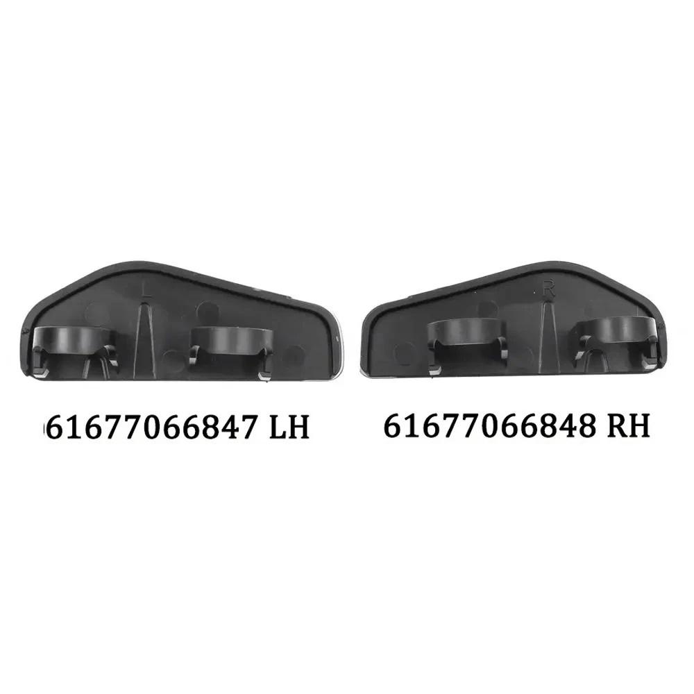 2x Headlight Washer Nozzle Cover Cap For BMW 3 Series E46 Sedan Wagon 2001-2005