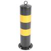 50CM Security Road Post Thickened Cold Rolled Steel Traffic Delineator Post Crossing Street Warning Pile