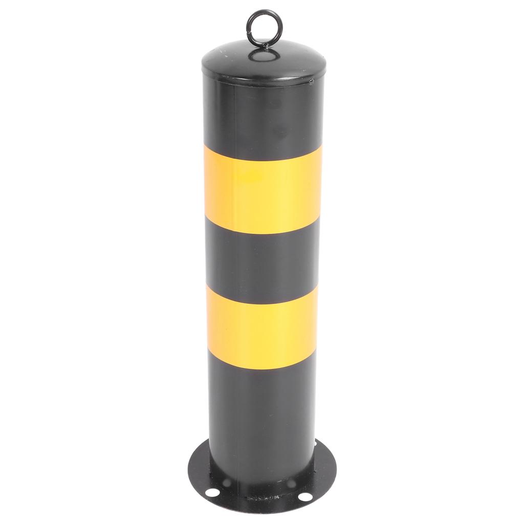 50CM Security Road Post Thickened Cold Rolled Steel Traffic Delineator Post Crossing Street Warning Pile
