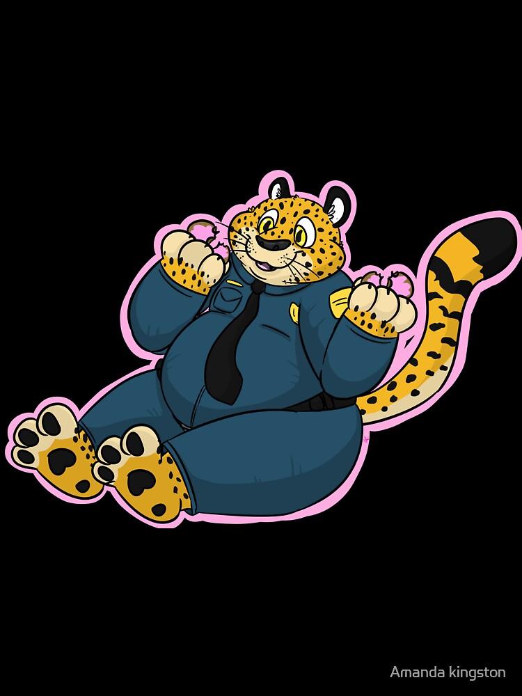 Zootopia clawhauser Oversized T-Shirt