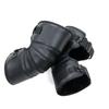 Adjustable PU Leather Windproof Riding Knee Pads Warm Kneepad Motorcycle Kneepad Protective Guard