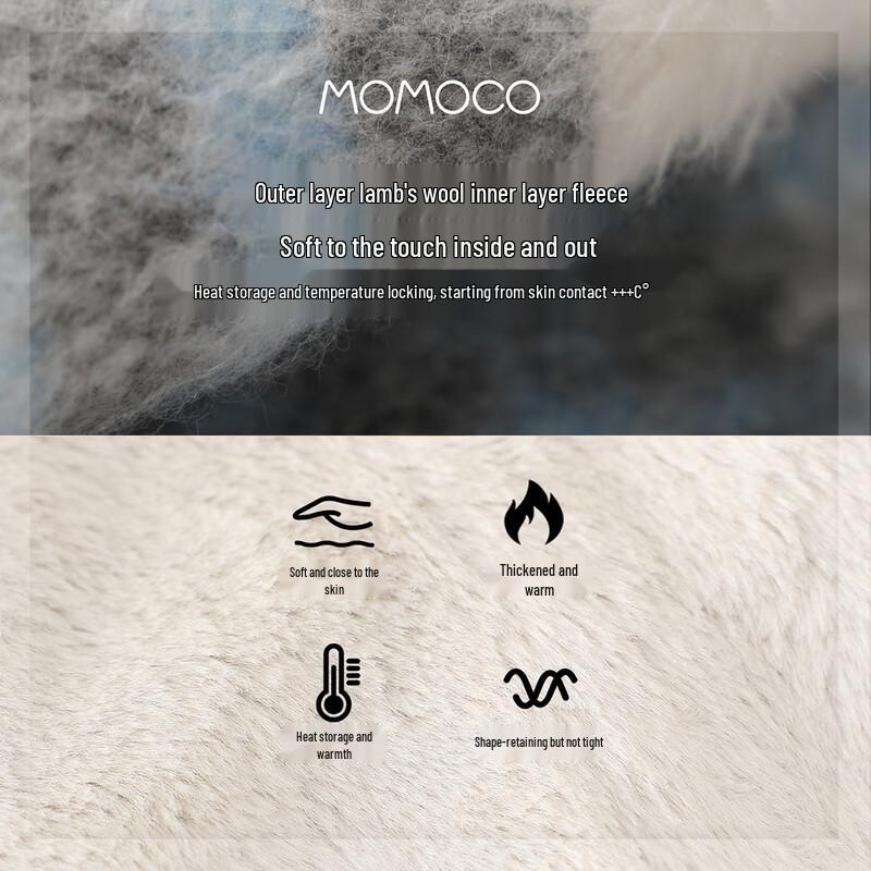 Зимнее клетчатое пальто с капюшоном для девочек MOMOCO