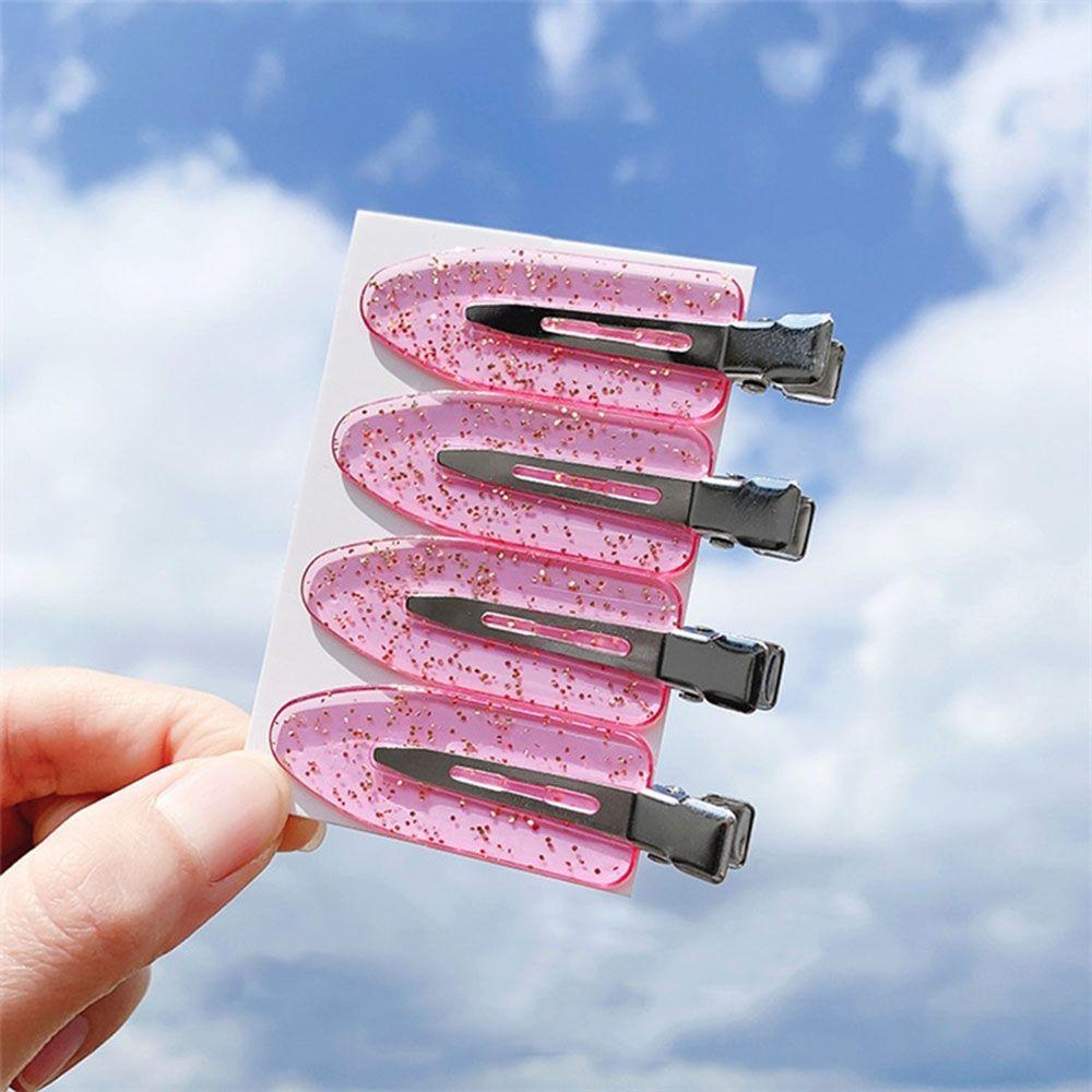 Fixed hair No Mark Makeup No Crease Hairpin No Bend Barrettes Seamless Hair Clips Bang Clip