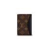 Louis Vuitton Monogram Canvas Short Wallet Men Wallet Brown M60111