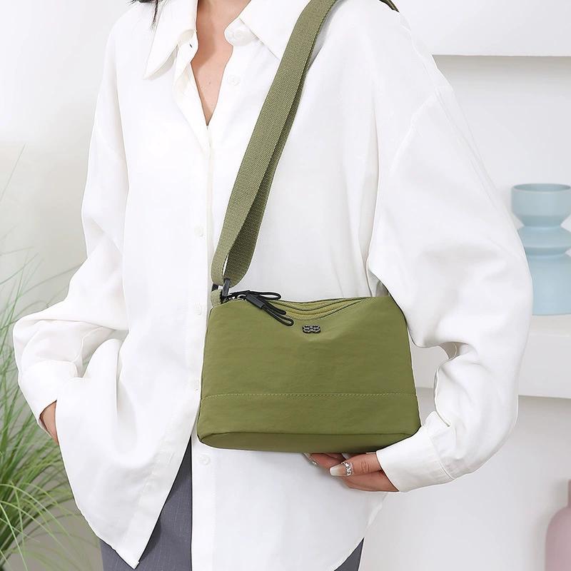 Ins Маленькая Сумка Новая Модная Нейлоновая Сумка Через Плечо На Одно Плечо Холщовая Сумка Через Плечо Мини-Женская Сумка Из Оксфордской Ткани