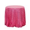 Сплошная цветная скатерть с блестками в скандинавском стиле, свадебное украшение для отеля, банкета, коктейльная круглая скатерть, художественная ткань