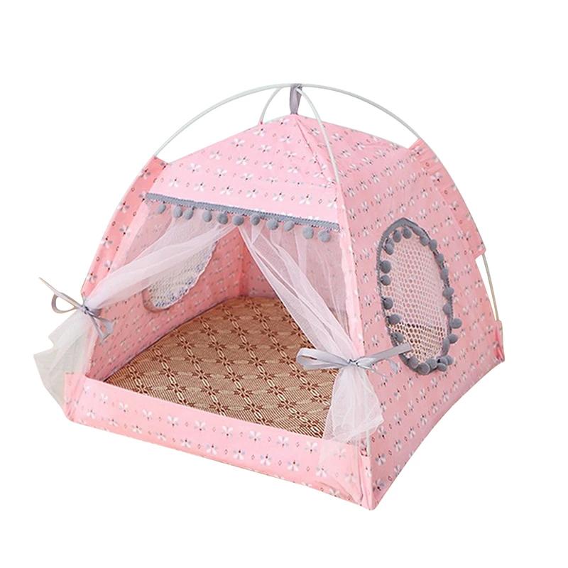 Палатка для кошек, кровать, товары для животных The General Teepee, закрытый уютный гамак с полами, домик для кошек, домик для маленьких собак, аксессуары Товары