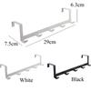Coat Hat Towel Holder Organizer Over-The-Door Hook Hanging Shelf Storage Rack Hanger