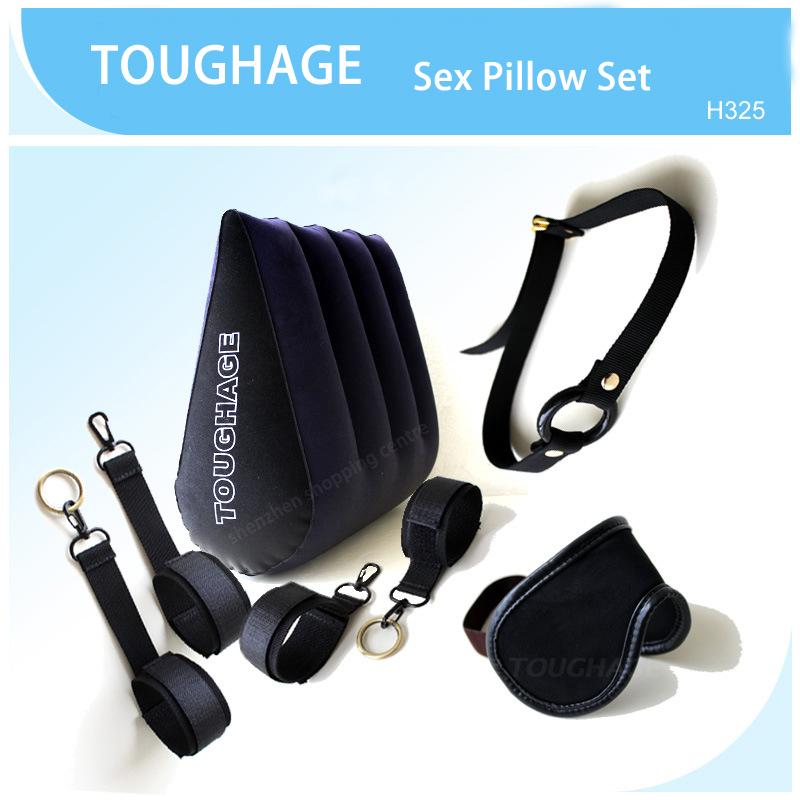 Inflatable Sex Pillow PVC Sex Furnitures Triangle Sex Cushion Wedge Adult Games Bdsm Sex Toys For Couples  H325