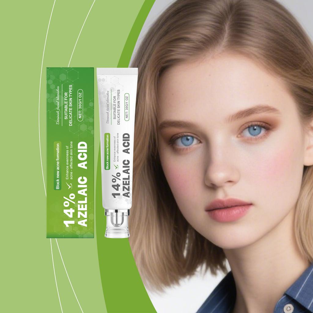 Азелаиновый крем 14%, Азелаиновая сыворотка с третиноином, Сыворотка для лица от прыщей и акне, Азелаиновый крем для ухода за лицом, Кожа с недостатками