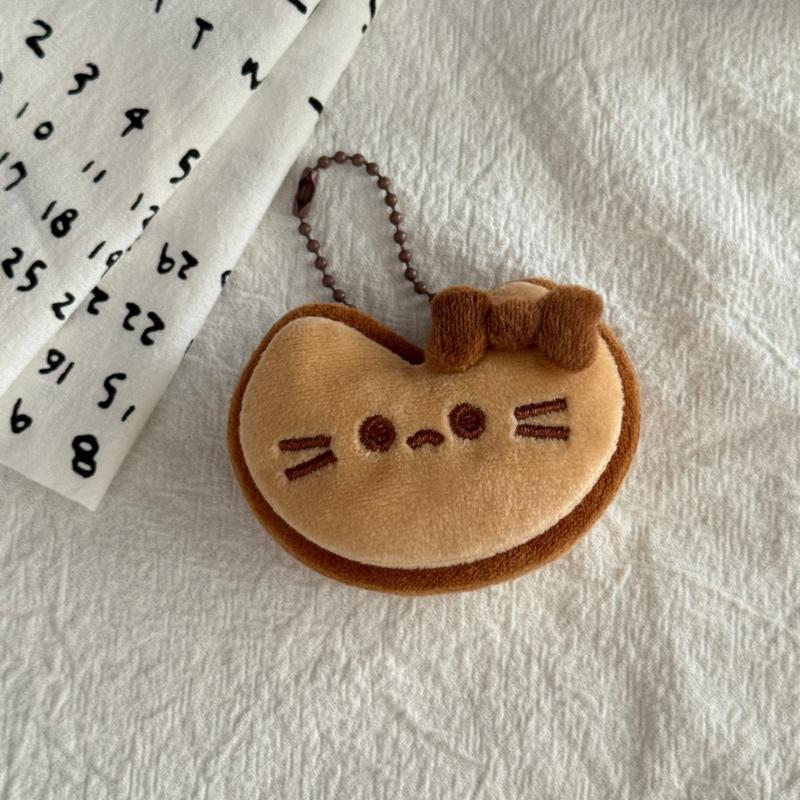 Милый Мультяшный Животное Рыба Медведь Собака Плюшевый Брелок Подвеска Декоративный Мягкая Набивная Кукла Игрушка Брелок Подвеска на Рюкзак Декор
