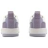 Li Ning модные универсальные белые кроссовки с толстой подошвой женские кроссовки фиолетовые AGCT472-4