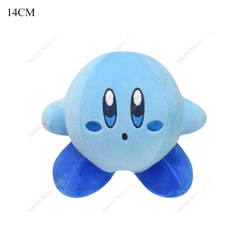 New Arrival Star Kirby Big Butt Bigfoot Plush Toy Kirby Rose Flower Soft Stuffed Peluche Dolls for Boy Girl Valentine's Day Gift