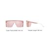 Dior Letter Logo Irregular Shape Sunglasses Unisex sunglasses Pink DIORCLUBM1U40L8-00