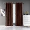 Blackout Curtains and Drapes for Living Room,Set of 2 - Room Darkening Curtains with Wave Line Print