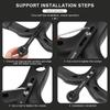 RIDERACE Bicycle Computer Holder For Garmin Edge Series GOPRO Nylon Bike GPS Stopwatch Mount Bracket Cycling Speedometer Stand