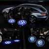 Для VW Новый 2 шт. Автомобильный световой приветственный знак логотипа двери Для Volkswagen Golf MK4 MK6 MK7 Jetta Touareg Beetle Passat Polo Tiguan CC Ac