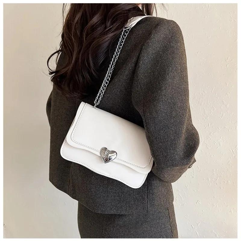 Женская сумка через плечо с нишевым дизайном, новая модная маленькая квадратная сумка через плечо, универсальная, высокого качества
