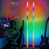 Умный угловой напольный светильник RGB с дистанционным управлением, высокая яркость, защита глаз, не вызывающая раздражения, регулируемый напольный светильник RGB с синхронизацией музыки