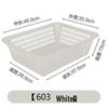 Rectangular Plastic Kitchen Draining and Storage Basket