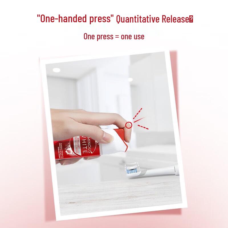 Colgate European Imported Press Pump Whitening Toothpaste