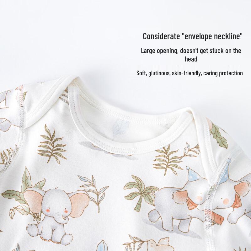 Уютный эластичный боди-комбинезон для малыша с длинным рукавом