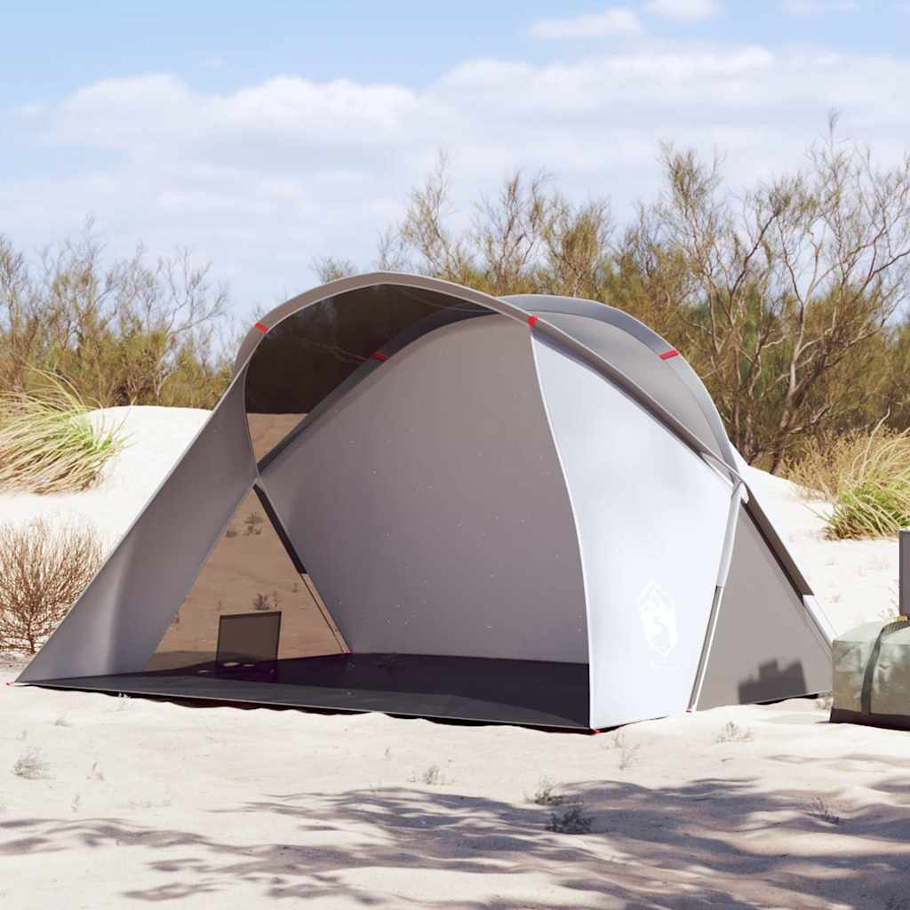 Beach Tent for 2 Persons Gray Pop Up Waterproof