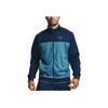 Under Armour Color Block Knit Retro Sports Jacket Men Jacket Dark-Blue 1357199-408