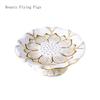 1PCS Ceramic Lotus Supply for Buddha Fruit Plates Buddha Halls Shrines Guanyin Fruit Plates Buddha Utensils Supplies