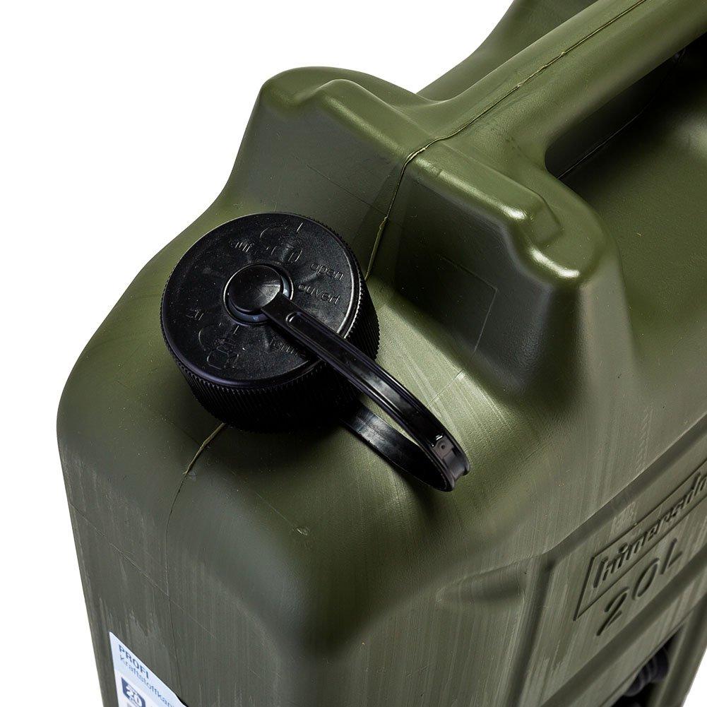 Топливный бак Hunersdorff Polytank FUEL CAN PRO 20L Водяной бак 802000 Olive FUEL CAN PRO Топливный канистра для керосина для кемпинга на открытом воздухе [Hunersdorff] [Товар]