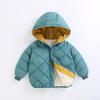 Children's Baby Down Cotton Jacket Plus Velvet Warm Cotton Jacket