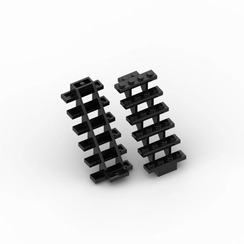 20pcs MOC parti 30134 scale 7x4x6 dritto aperto mattoni compatibili fai da te Assmble Construction Blocks particelle Kid Puzzle gioc