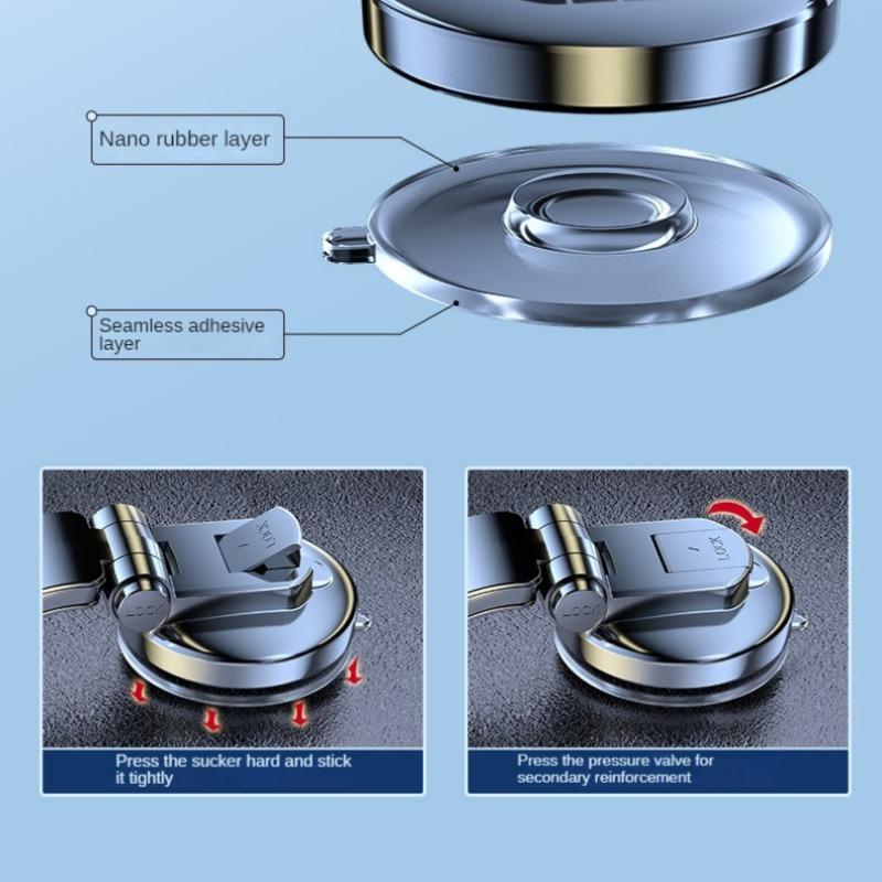 Новый автомобильный держатель для телефона, сильная адсорбция, нано-дуга, многофункциональные автомобильные принадлежности, паста для приборной панели, модель присоски, универсальная база