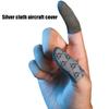 Gaming Finger Sleeve Breathable Fingertips For Games Anti-Sweat Touch Screen Finger Cover Sensitive Mobile Touch Gloves