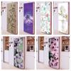 3D Flowers Self Adhesive Refrigerator Wrap Freezer Sticker Art Fridge Door Cover Wallpaper Relief Flower Kitchen Accessories