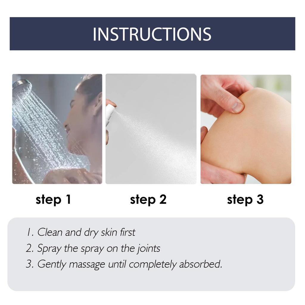 XIMONTH Спрей для суставов с пчелиным ядом, облегчает дискомфорт в суставах и мышцах, расслабляет напряженные и болезненные мышцы, 30 мл