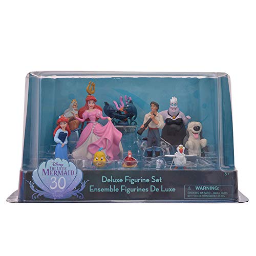 Disney Store The Little Mermaid Figure Set The Little Mermaid 30th (официальный)