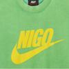Nike Флисовая толстовка X Nigo NRG Crew, зеленая, унисекс, уличная, FV5941-310