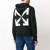 Off-White Тонкая толстовка с принтом Pascal, черные/белые мужские топы OMBB034F20FLE0111001
