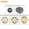 OTOM Для Yamaha XG250 XG 250 TRICKER Мотоциклетные запчасти 428 Задняя ведущая звезда 45T 48T 50T Ведущая передняя звезда 15T 428H-132 звеньев