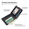 Car Mounted Driver License Holder Wallet Luxury Leather Design For BMW G30 G20 M3 M5 E91 E92 E93 E36 E70 X3 X4 X5 X1 E39 F30 cwdf40