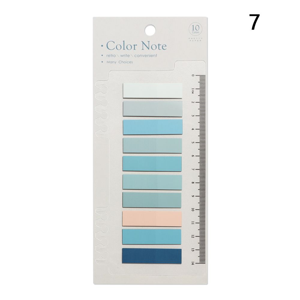 DIY Novelty Bookmark Index Flags Tab Strip Label Paster Sticker Sticky Notes Loose-leaf Memo Pad