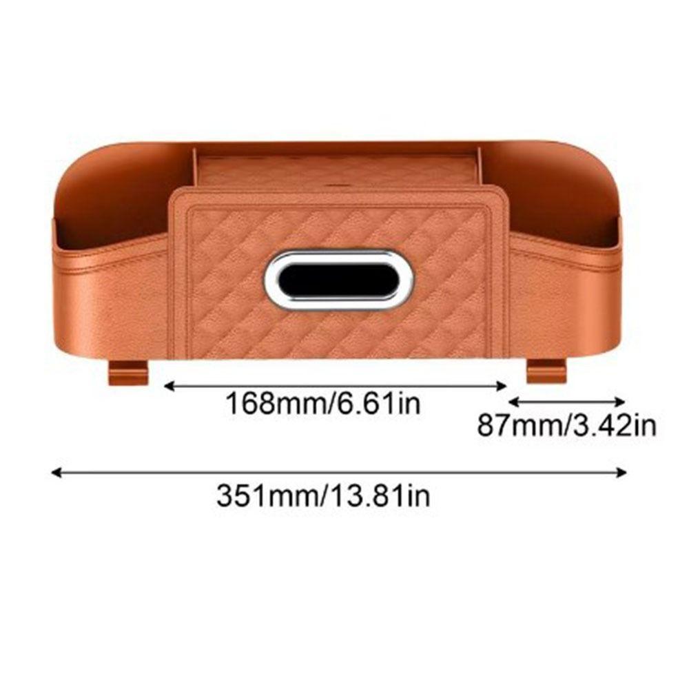 Universal Car Rear Seat Organizer Multifunctional Auto Backseat Tissue Holder Car Organizer